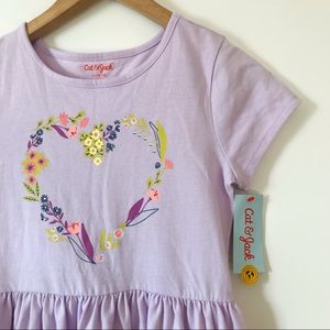 Cat & Jack purple Dress size: L